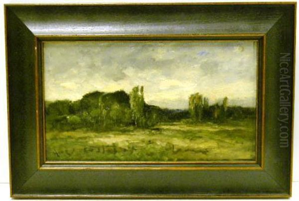 Landscape Oil Painting by William Henry Howe