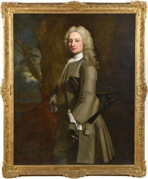 Portrait Of Henry Fynes Oil Painting by Thomas Hudson