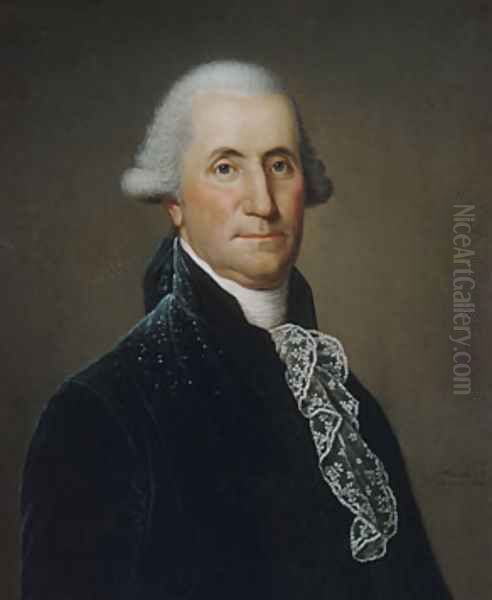 George Washington Oil Painting by Adolph Ulrich Wertmuller