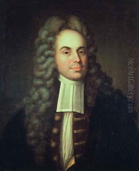 Andrew Hamilton (c.1676-1741) 1808 Oil Painting by Adolph Ulrich Wertmuller