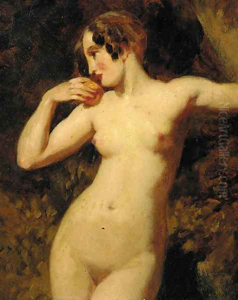 Eve Oil Painting by John Wood