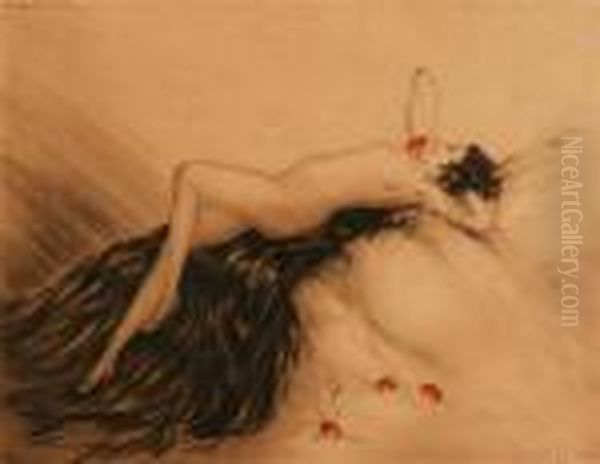 Eve Oil Painting by Louis Icart