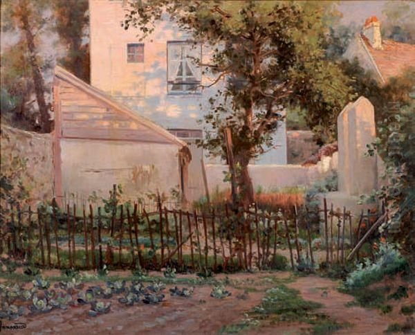 Potager Oil Painting by Mathurin Janssaud