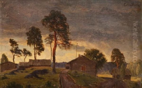 After The Storm Oil Painting by Eero Jarnefelt