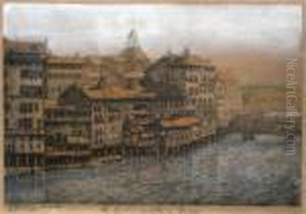 Geneva Oil Painting by Edouard Jeanmaire