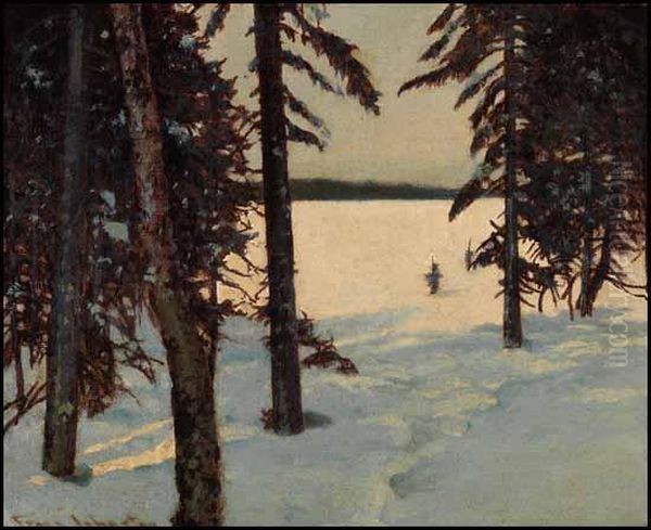 The Sun's Out Oil Painting by Franz Hans Johnston