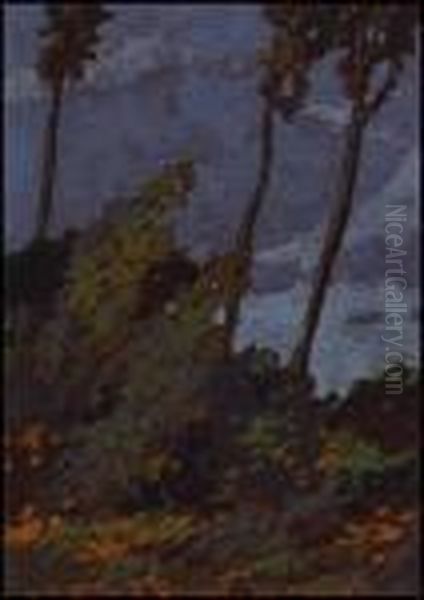 Landscape Oil Painting by Franz Hans Johnston