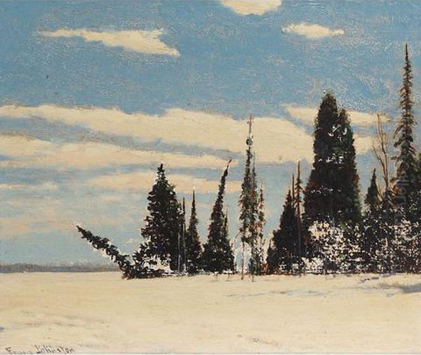 The Silent Land Oil Painting by Franz Hans Johnston