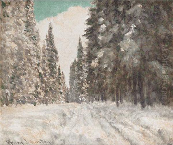 The Road To Gold Oil Painting by Franz Hans Johnston