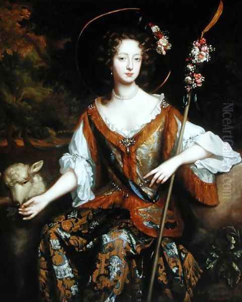 Elizabeth Jones, Countess of Kildare, c.1684 Oil Painting by William Wissing or Wissmig