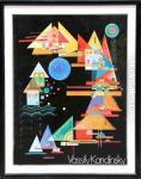 Vassily Kandinsky Oil Painting by Wassily Kandinsky