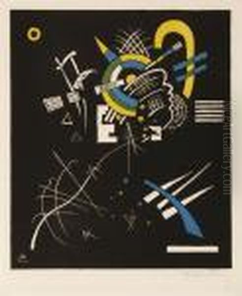 Kleine Welten - Blatt Vii Oil Painting by Wassily Kandinsky