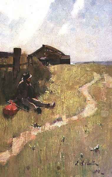 The Wayfarer, 1881 Oil Painting by Edward Arthur Walton