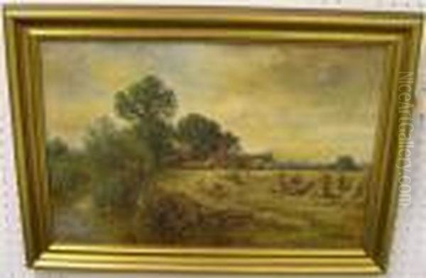 A Sussex Season Oil Painting by Henry John Kinniard