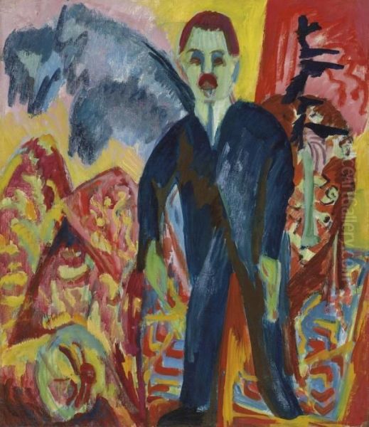 Der Krankenwarter by Ernst Ludwig Kirchner