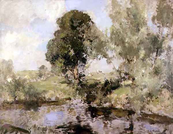 The Willows Oil Painting by Edward Arthur Walton