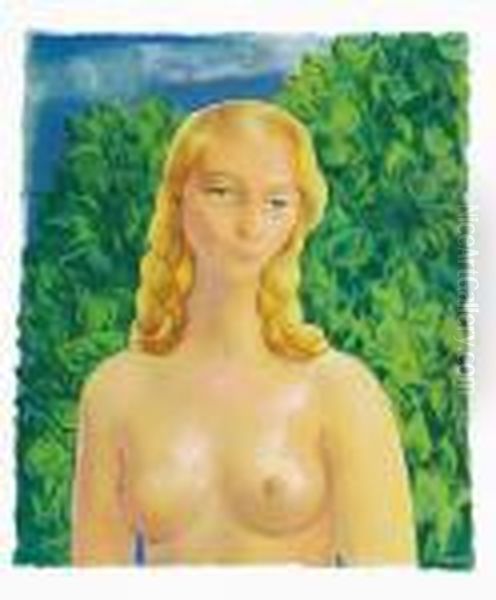 Ewa Oil Painting by Moise Kisling