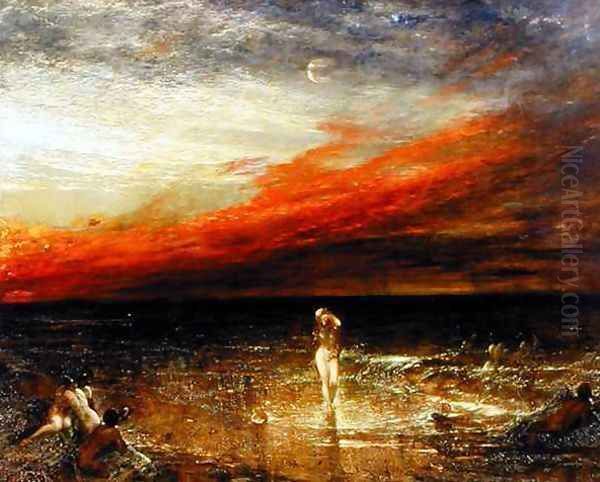 The Birth of Venus Oil Painting by Alfred Woolmer