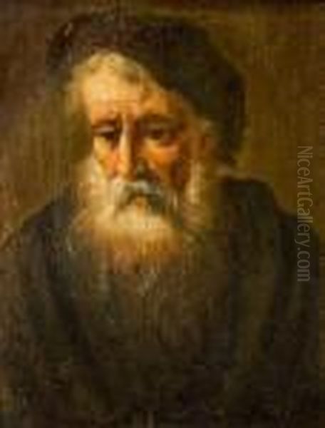 Portrait Of A Man Oil Painting by Salomon Koninck