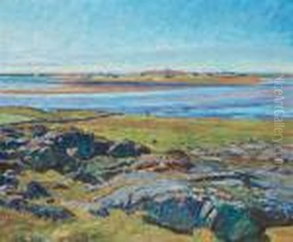 Getteron Vid Varberg Oil Painting by Nils Kreuger