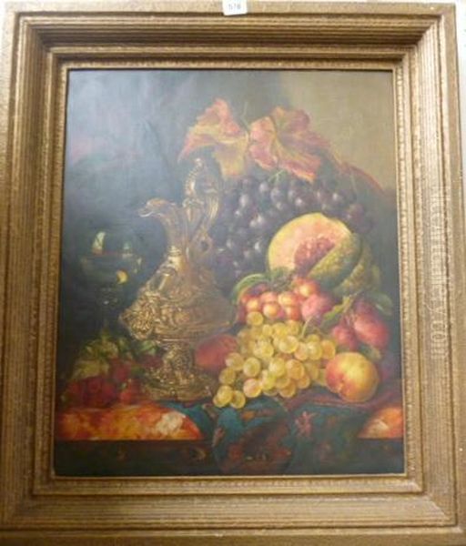 Still Life Oil Painting by Edward Ladell