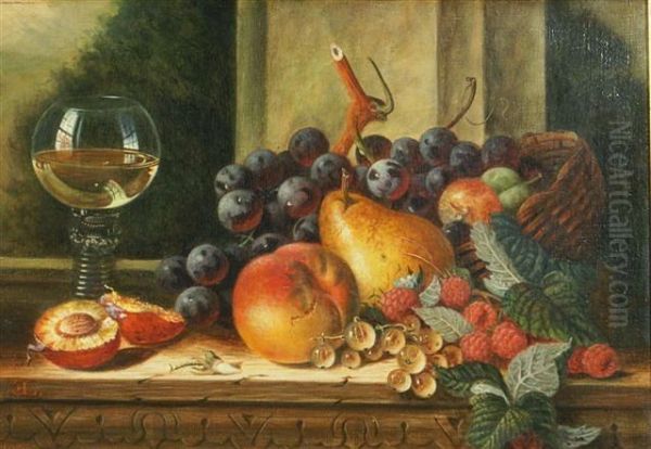 Still Life Oil Painting by Edward Ladell