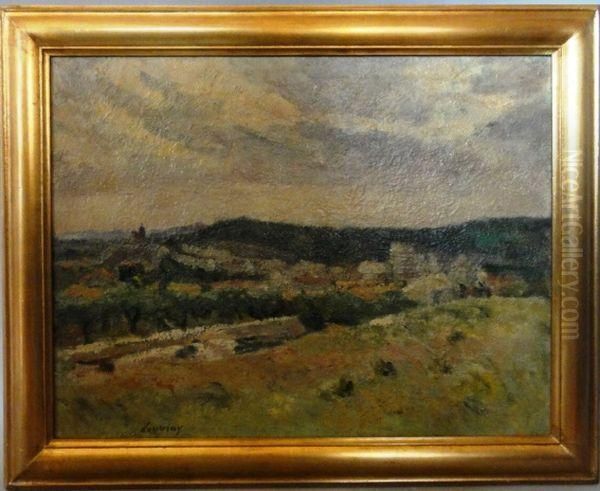 Paysage Oil Painting by Louis Alphonse Abel Lauvray