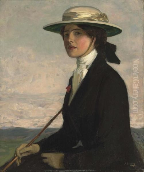 The Little Equestrienne Oil Painting by John Lavery