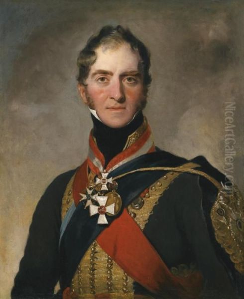 Portrait Of Field Marshal Henry William Paget Oil Painting by Sir Thomas Lawrence