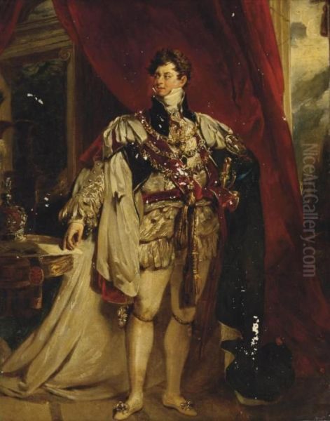 Portrait Of King George Iv Oil Painting by Sir Thomas Lawrence