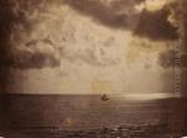 Brick Au Clair De Lune Oil Painting by Gustave Le Gray