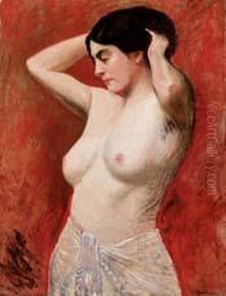 Nudo Di Donna Oil Painting by Charles Leandre