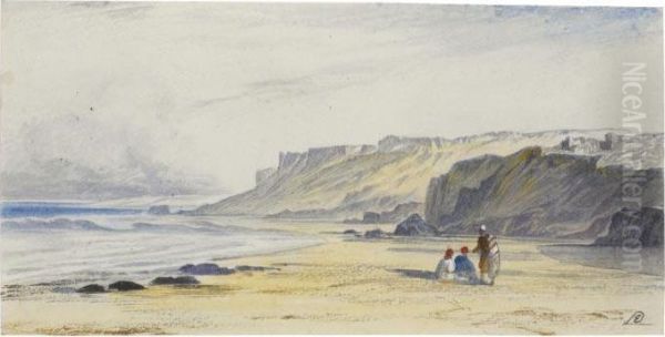 Ascalon, Palestine Oil Painting by Edward Lear