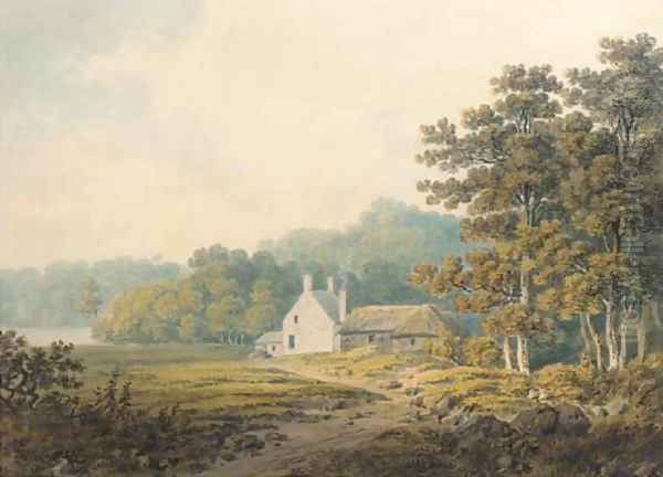 Kilbride, Argyll Oil Painting by Hugh William Williams