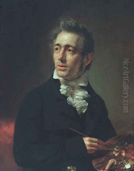 Self-portrait Oil Painting by Samuel Lovett Waldo