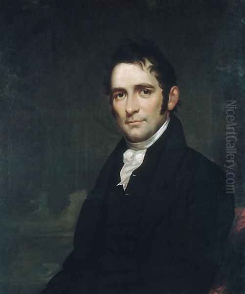 The Reverend John Brodhead Romeyn Oil Painting by Samuel Lovett Waldo