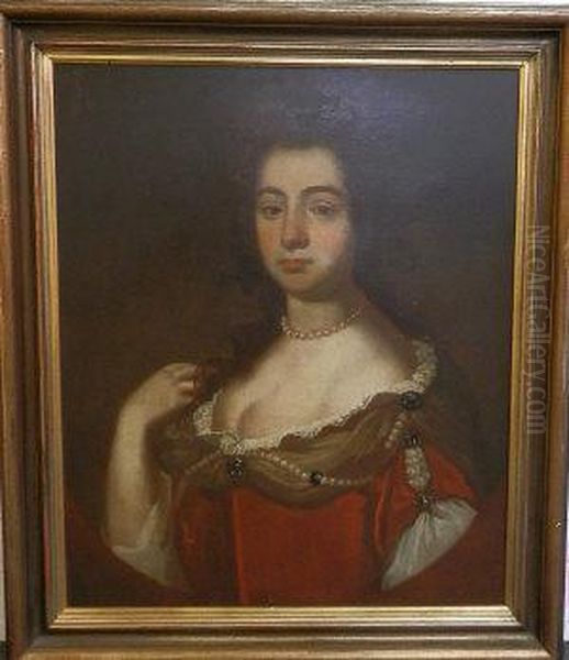 Portrait Of A Lady Oil Painting by Sir Peter Lely