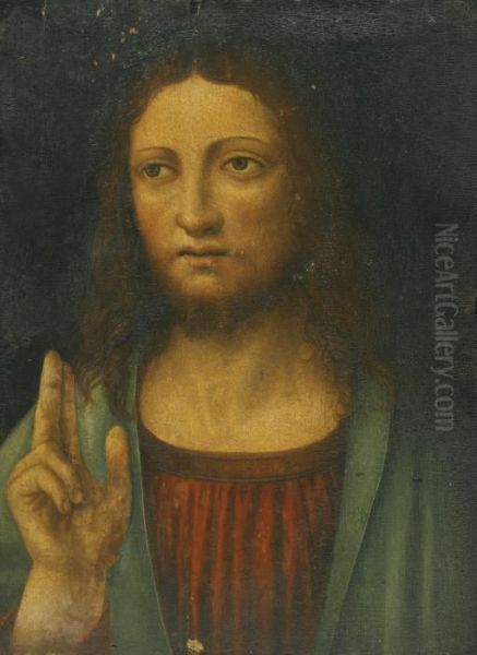 Salvator Mundi Oil Painting by Leonardo Da Vinci