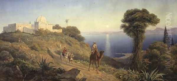 Algiers, c.1862 Oil Painting by J.T. Walton