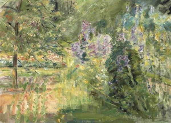 Wannseegarten Oil Painting by Max Liebermann