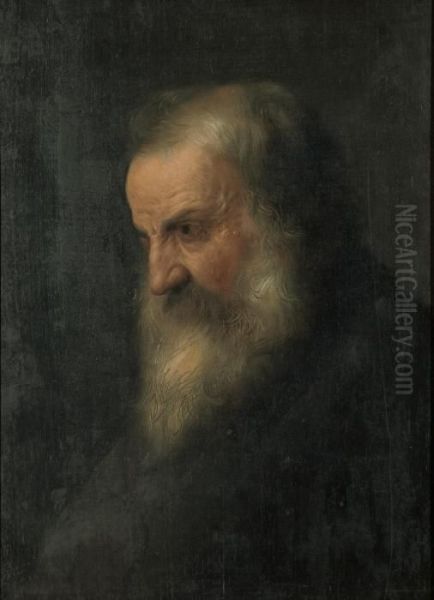 Efter, 1600-tal Oil Painting by Jan Lievens