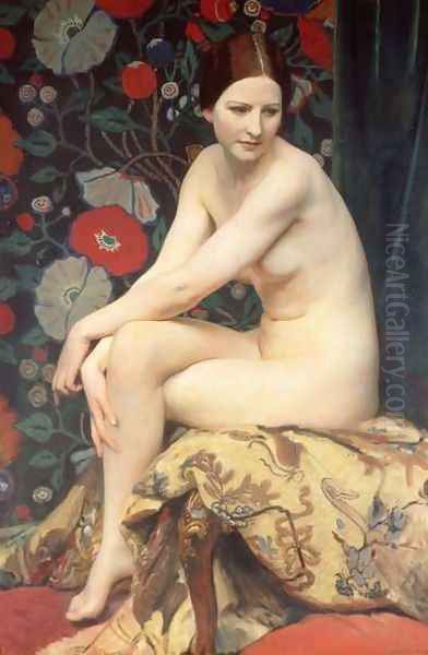 Nude, 1927 Oil Painting by George Spencer Watson