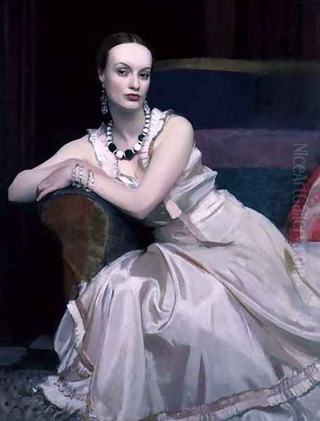 Cynthia, c.1932 Oil Painting by George Spencer Watson