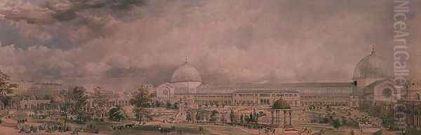 The International Exhibition of 1862 Oil Painting by Edmund Walker