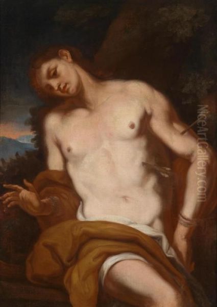 Saint Sebastian Oil Painting by Johann Karl Loth