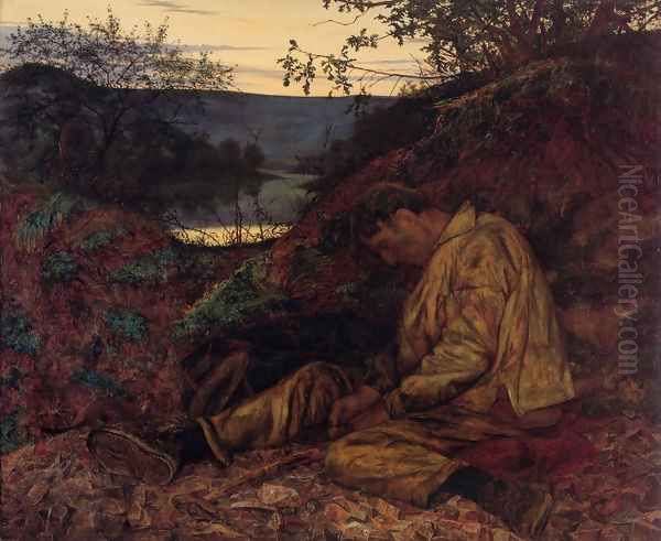 The Stonebreaker Oil Painting by Henry Wallis