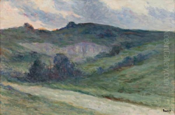 Paysage Oil Painting by Maximilien Luce