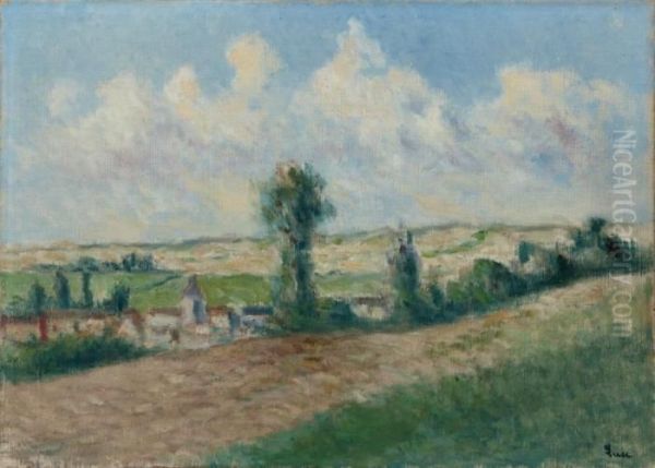 Environ De Rolleboise Oil Painting by Maximilien Luce