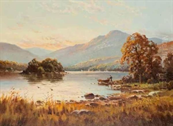 Loch Katrine Oil Painting by William York MacGregor