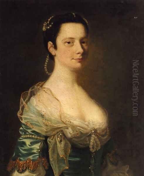 Portrait of a Lady Oil Painting by Joseph Wright